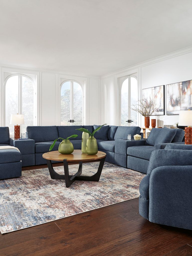 Modmax 7-Piece RAF Sectional In Ink 92121S32