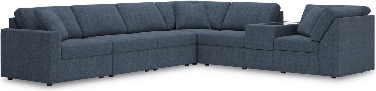Modmax 7-Piece LAF Sectional In Ink 92121S33