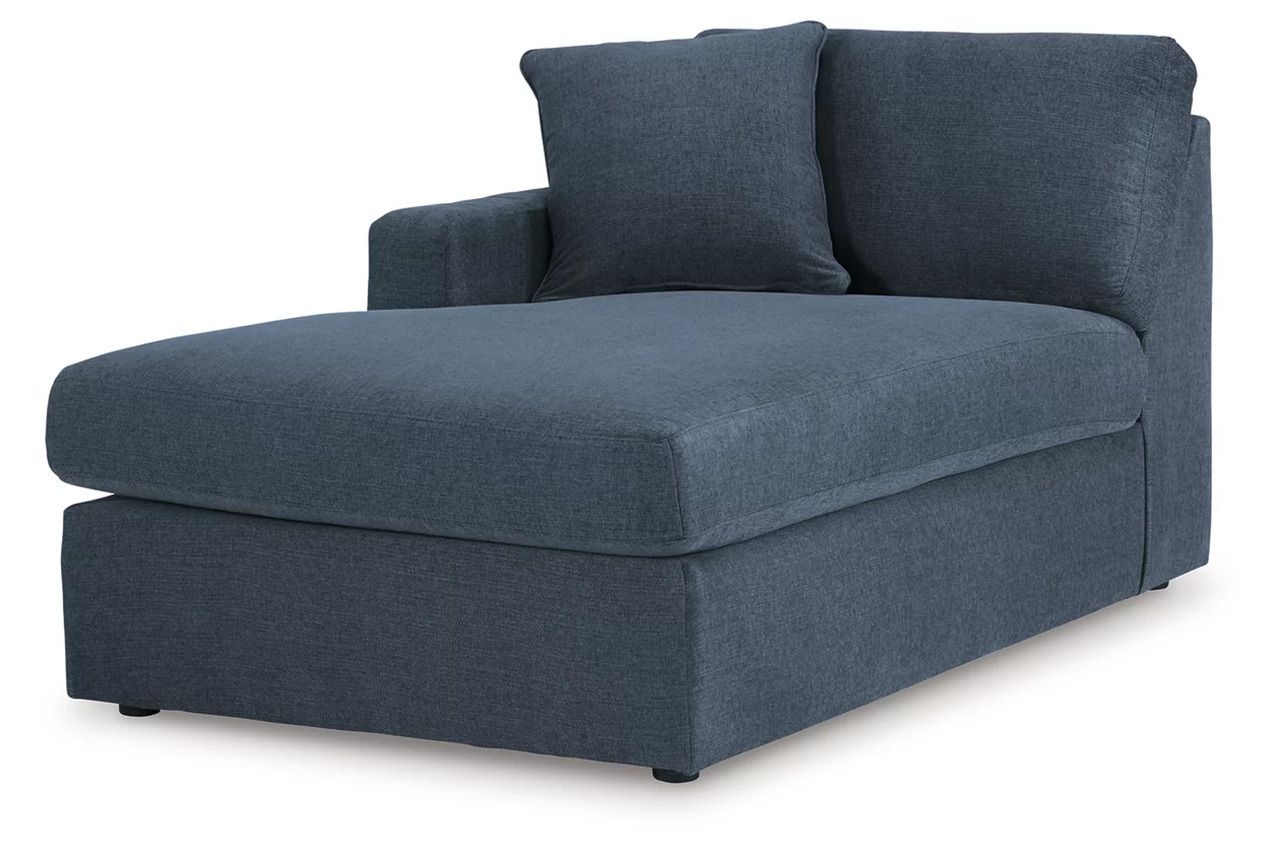 Modmax 4-Piece LAF Sectional with Audio Console In Ink 92121S38