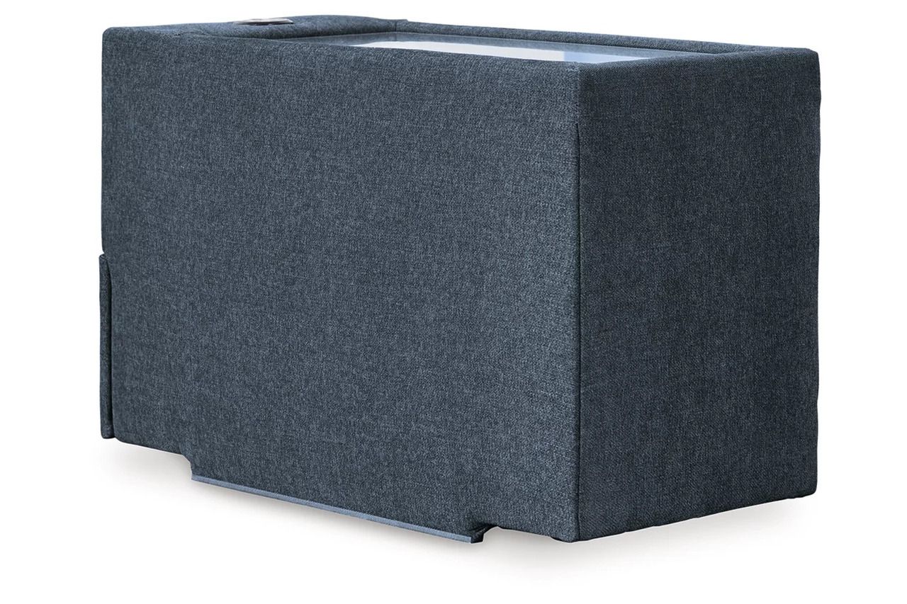 Modmax 4-Piece LAF Sectional with Audio Console In Ink 92121S38