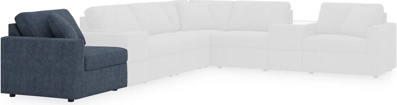 Modmax 4-Piece RAF Sectional with Storage Console In Ink 92121S40