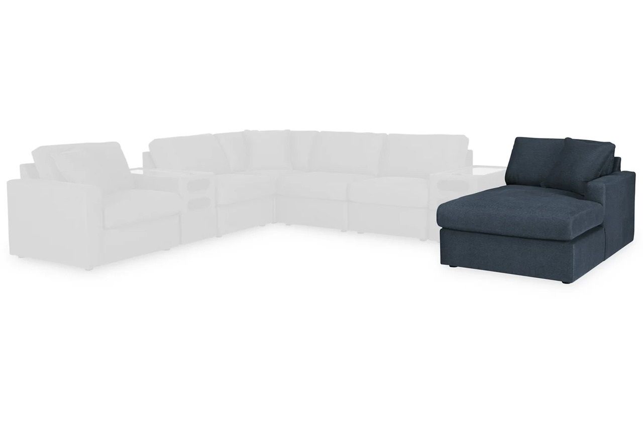 Modmax 5-Piece Double Chaise with Audio Consoles In Ink 92121S49