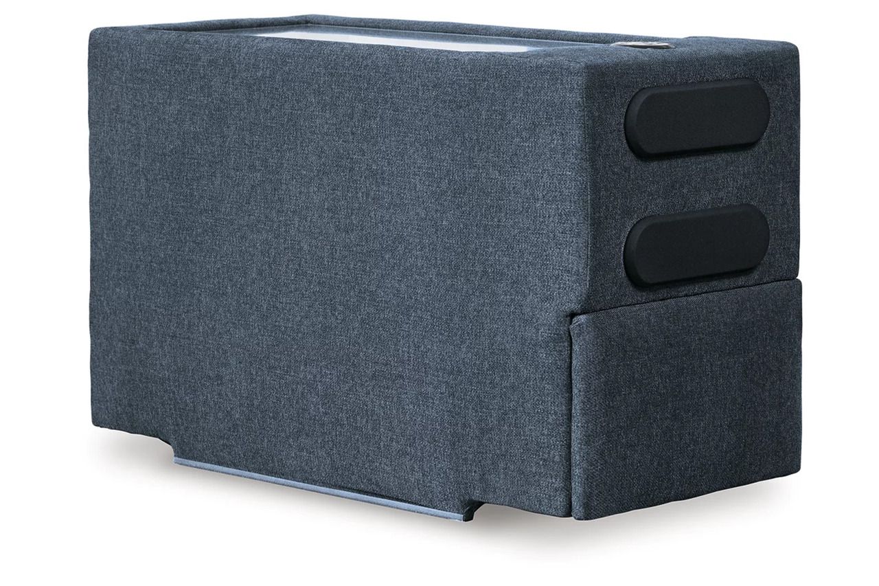 Modmax 6-Piece Sectional with Audio System and Chaise In Ink 92121S50