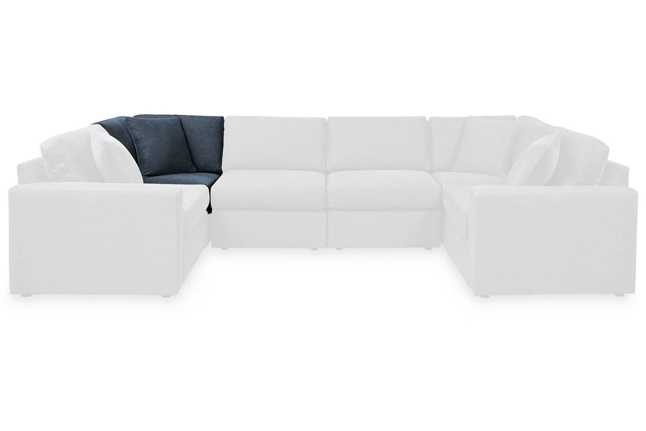 Modmax 6-Piece Sectional with Audio System and Chaise In Ink 92121S51