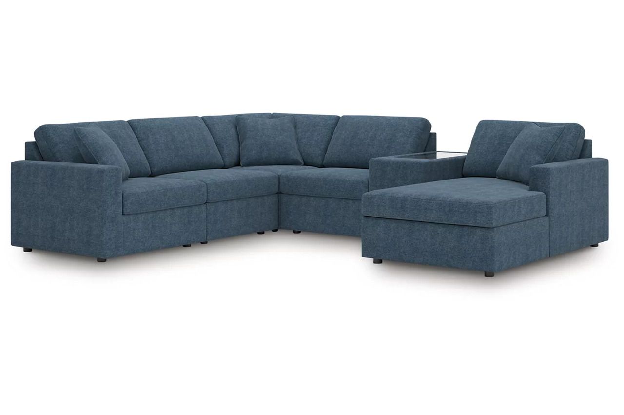 Modmax 6-Piece Sectional with Chaise In Ink 92121S53