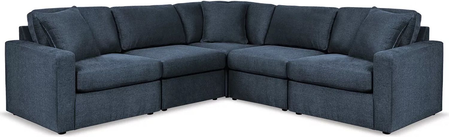 Modmax 5-Piece L-Shape Sectional In Ink 92121S6