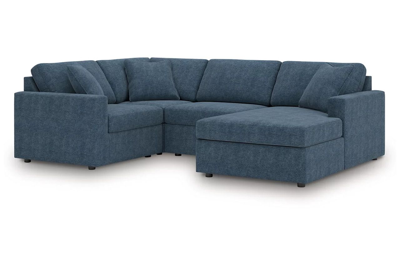 Modmax 4-Piece Sectional with RAF Chaise In Ink 92121S65