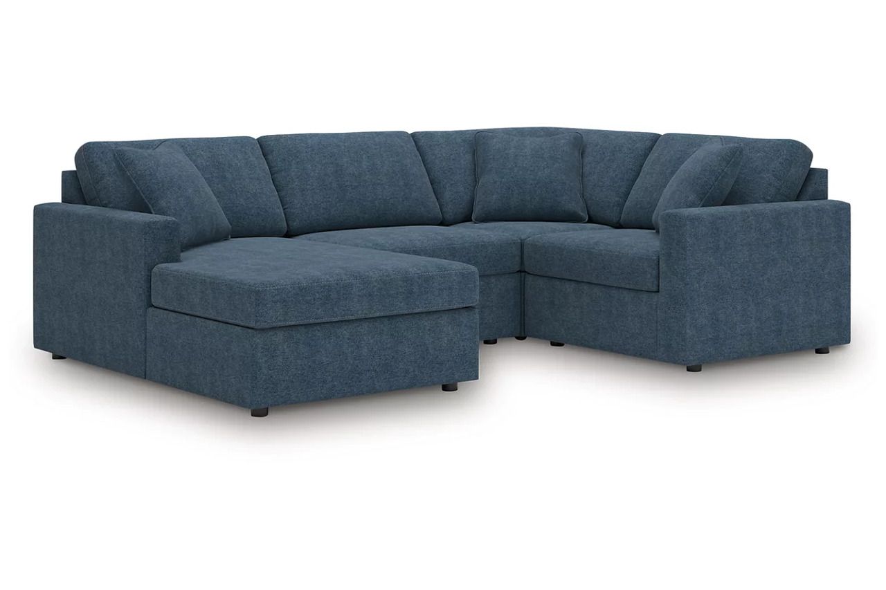 Modmax 4-Piece Sectional with LAF Chaise In Ink 92121S66