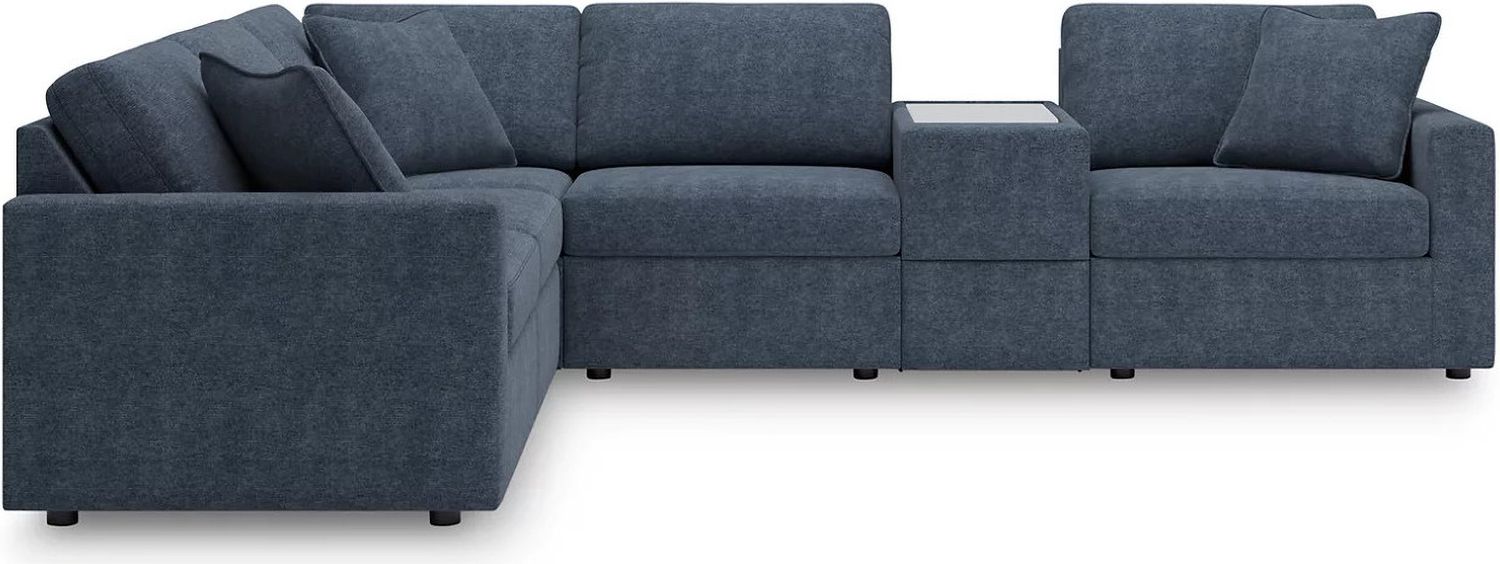 Modmax 6-Piece L-Shape Sectional In Ink 92121S7