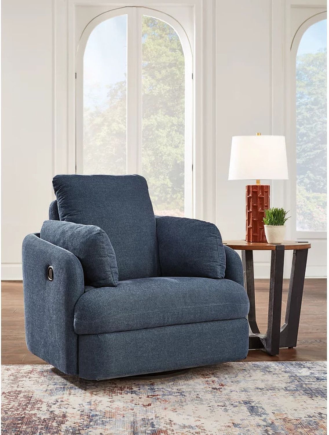 Modmax 3-Piece Sectional and 2 Ottomans In Ink 92121U26