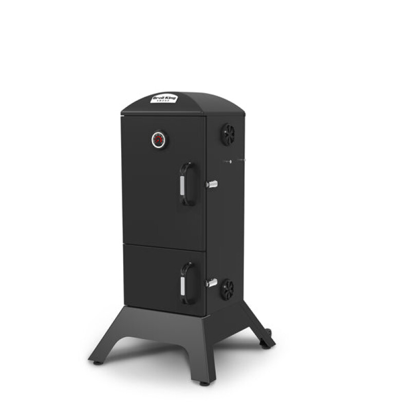 Charcoal Cabinet Smoker view 4
