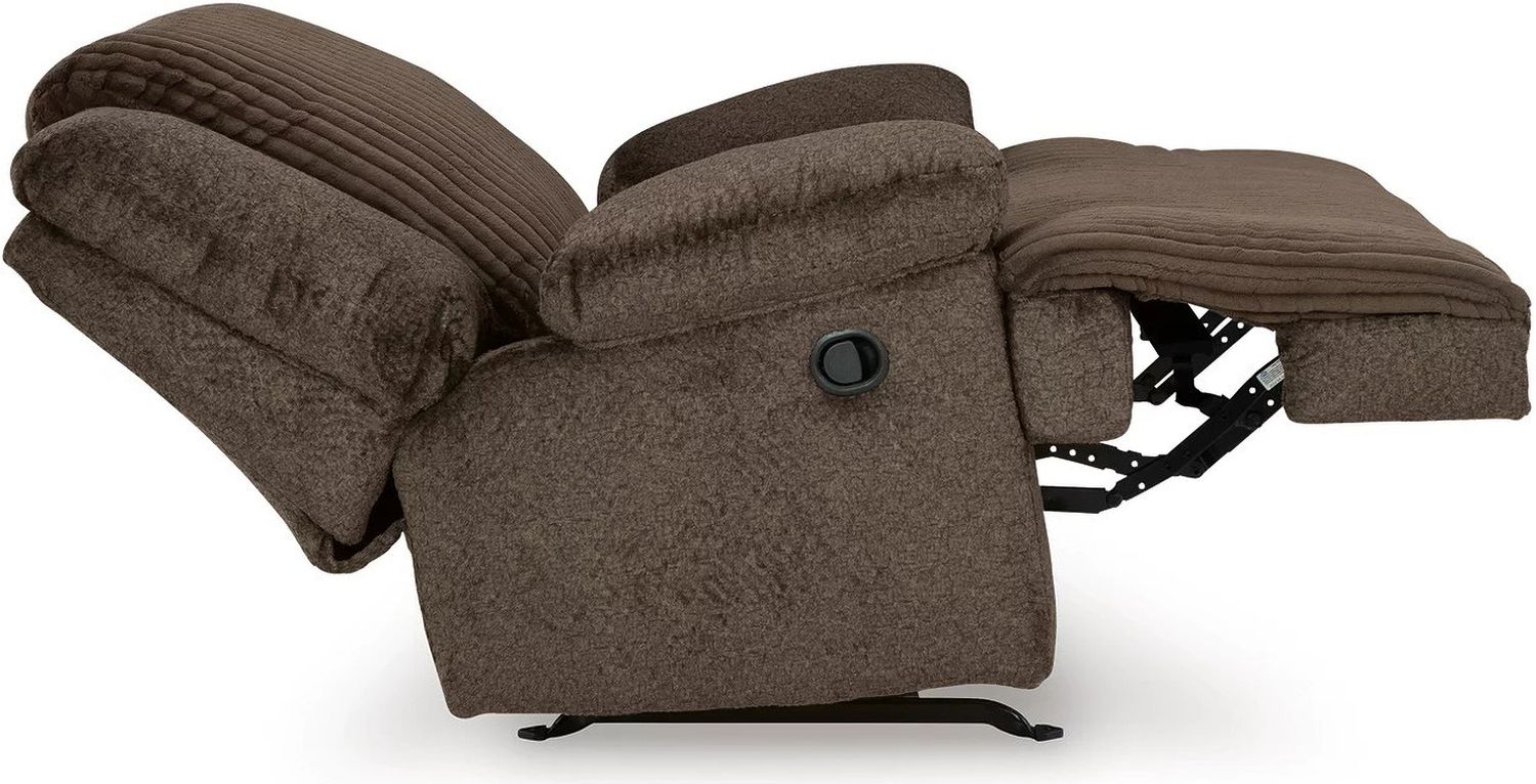 Top Tier Recliner In Chocolate 9270525