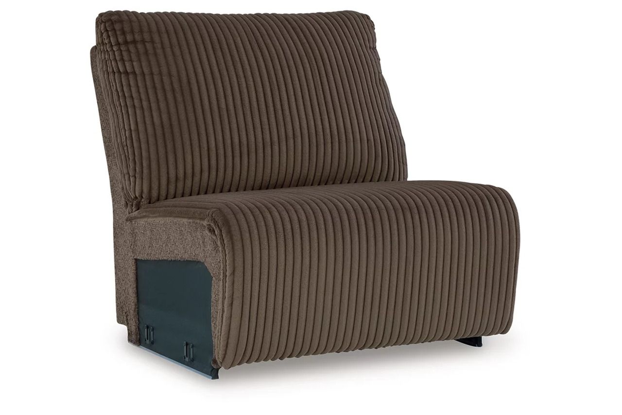 Top Tier Armless Chair In Chocolate 9270546