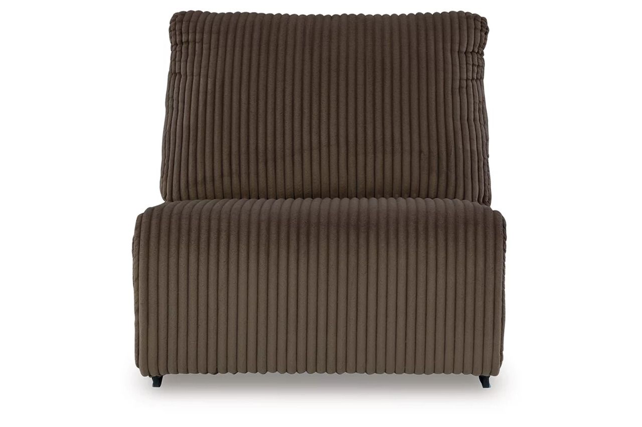 Top Tier Armless Chair In Chocolate 9270546