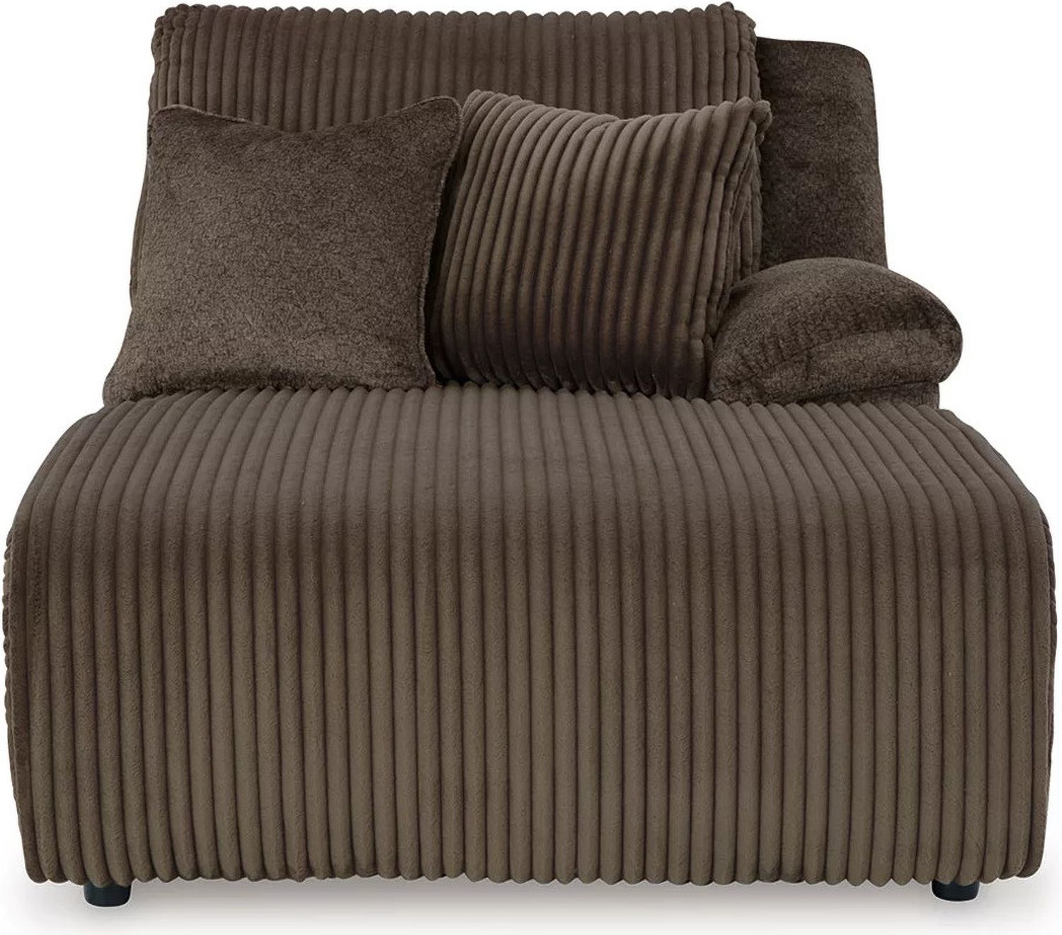 Top Tier 6-Piece Reclining Sectional with Chaise In Chocolate 92705S1