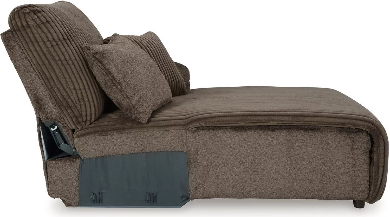 Top Tier 3-Piece RAF Sofa Chaise Sectional In Chocolate 92705S10