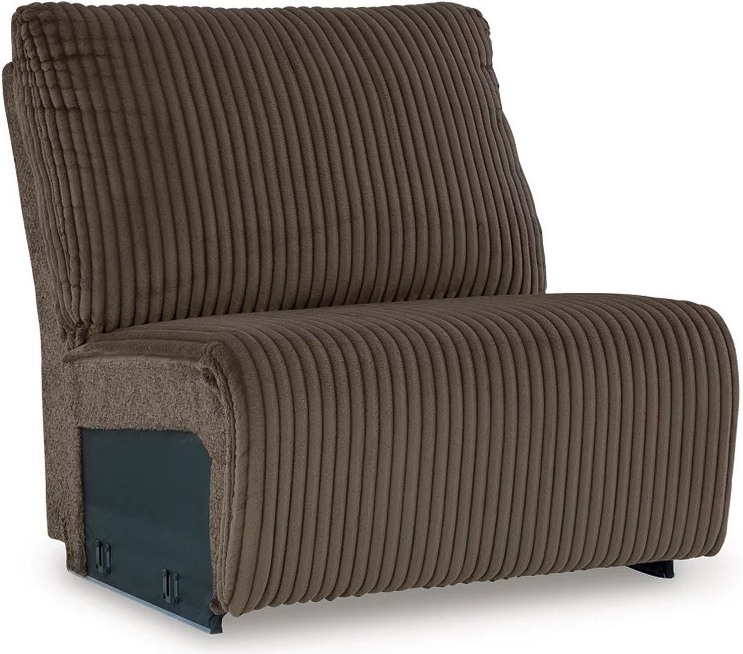 Top Tier 6-Piece Reclining Sectional with Chaise In Chocolate 92705S2