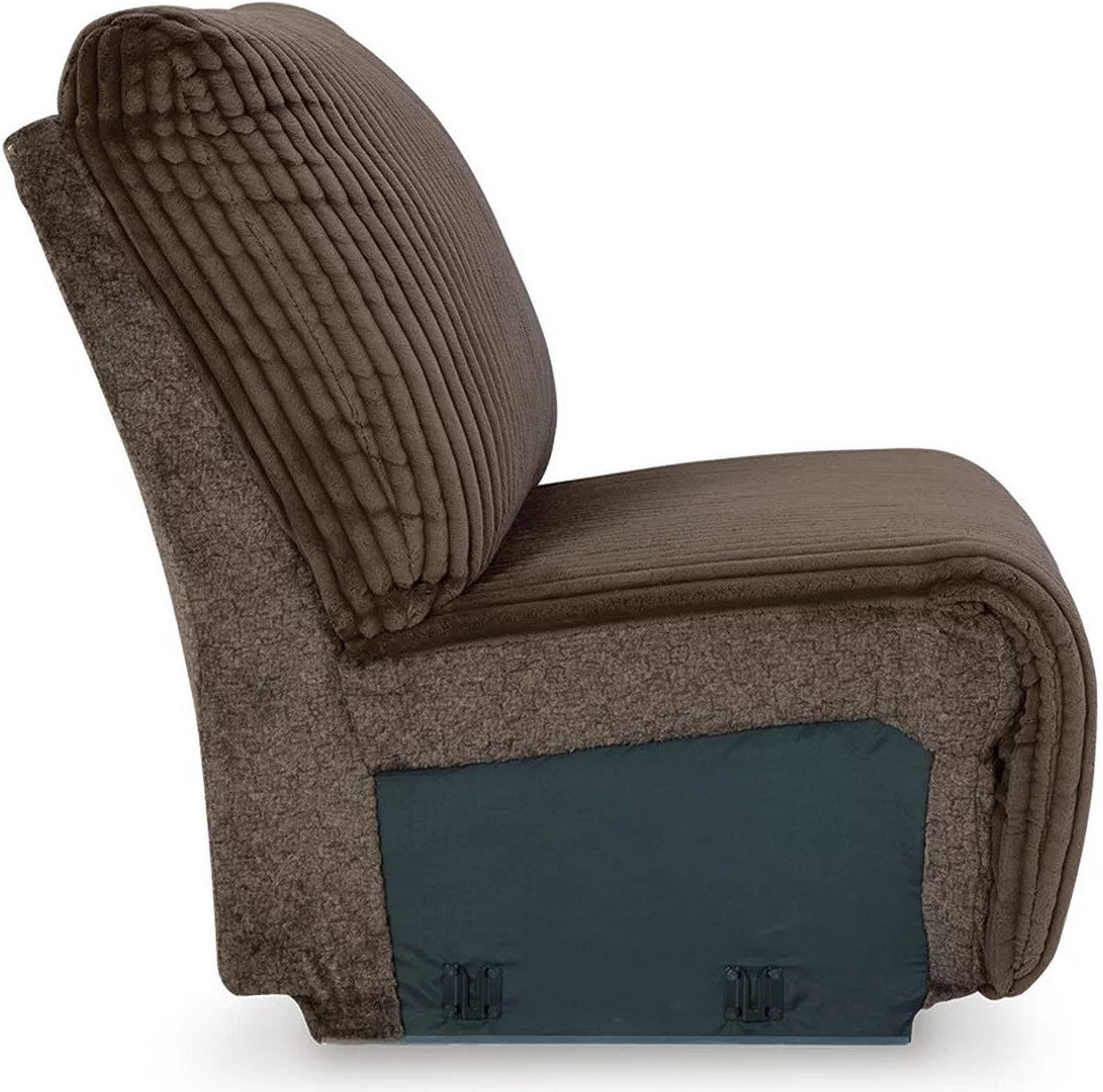 Top Tier 6-Piece Reclining Sectional with Chaise In Chocolate 92705S2