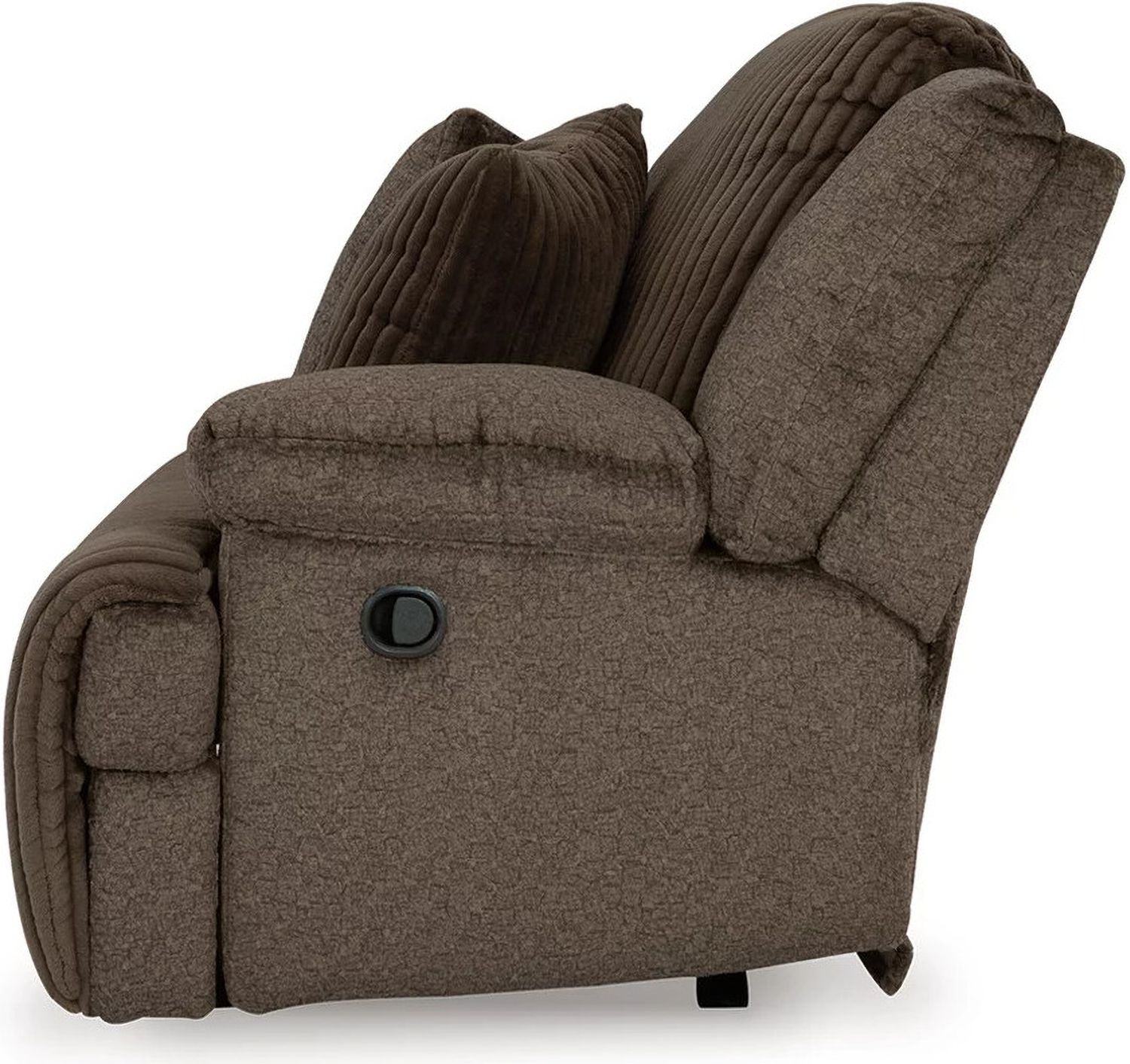 Top Tier 3-Piece Reclining Sectional Sofa with Chaise In Chocolate 92705S4