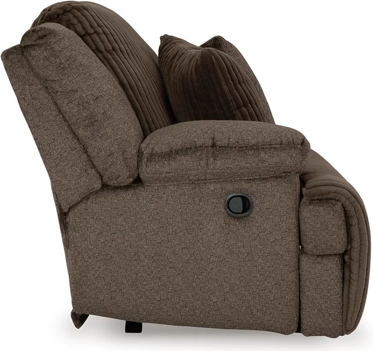 Top Tier 3-Piece Reclining Sectional Sofa with Chaise In Chocolate 92705S5