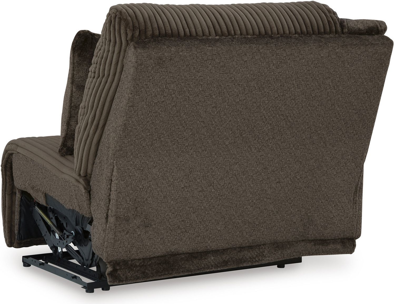 Top Tier 3-Piece Sectional Sofa Chaise In Chocolate 92705S6