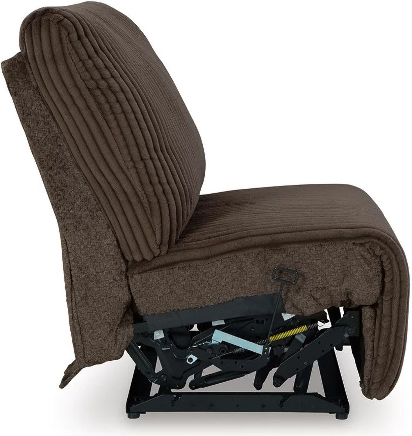 Top Tier 3-Piece Sectional Sofa Chaise In Chocolate 92705S6