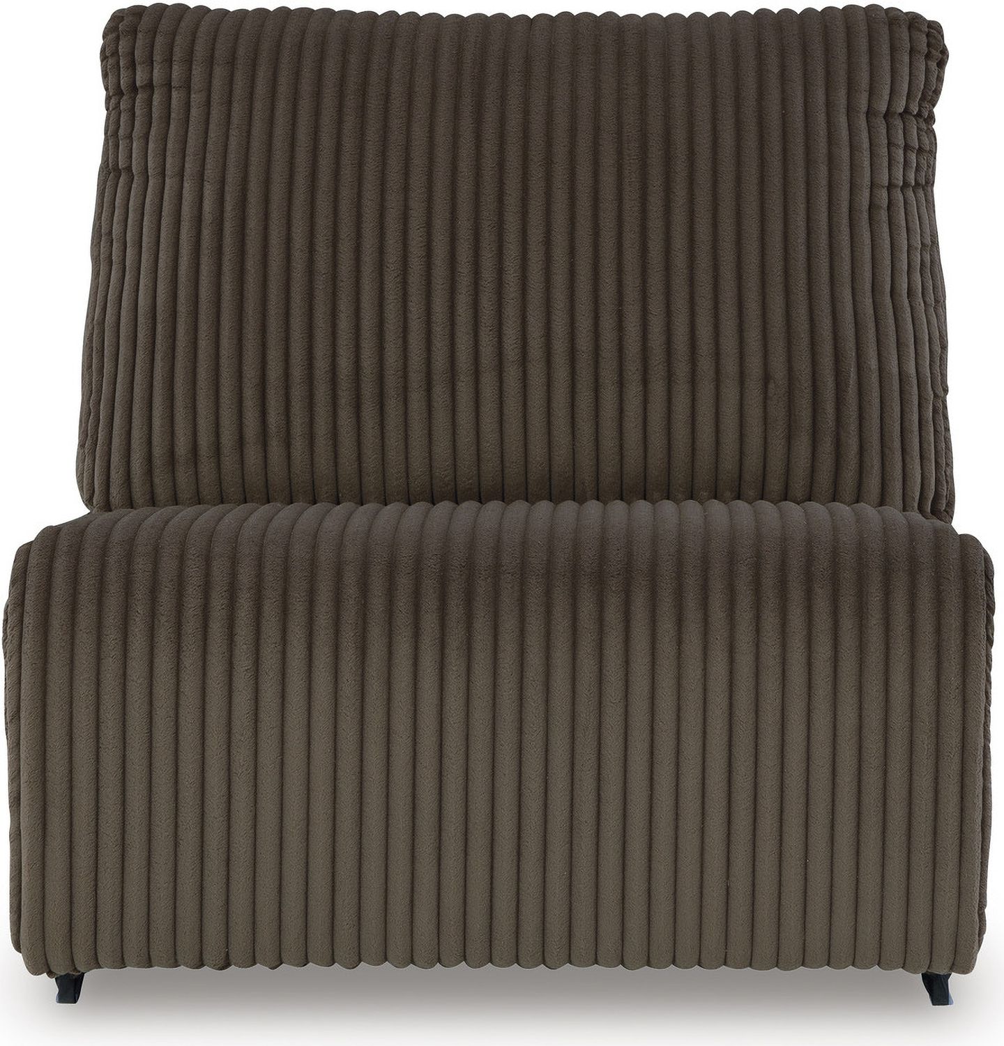 Top Tier 3-Piece Sectional Sofa Chaise In Chocolate 92705S7