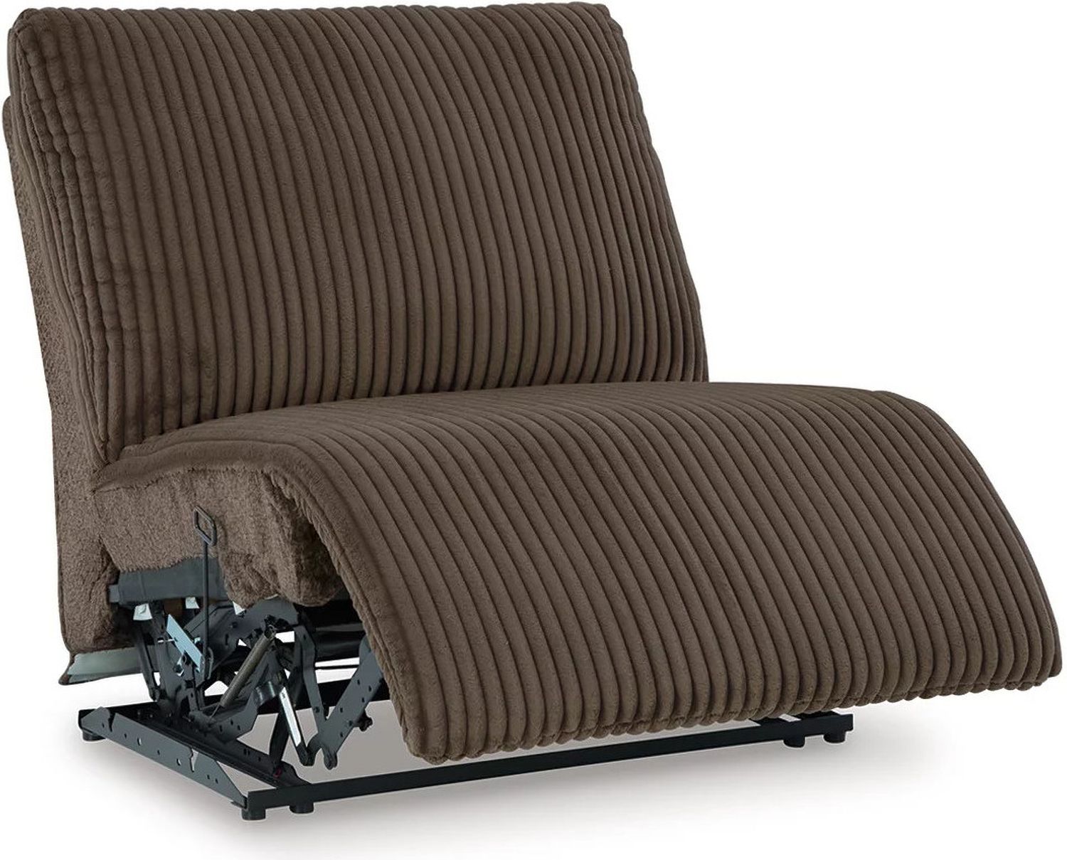 Top Tier 3-Piece Sectional Sofa Chaise In Chocolate 92705S7