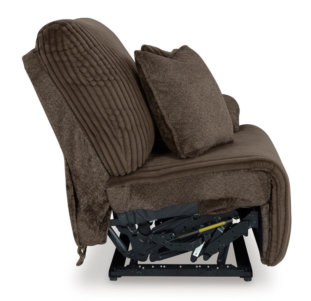 Top Tier 2-Piece Sectional Loveseat In Chocolate 92705S9