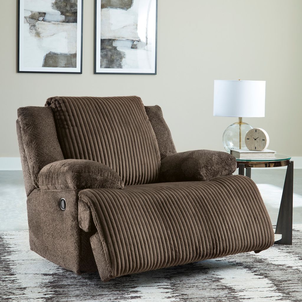 Top Tier Living Room Set In Chocolate 92705U2