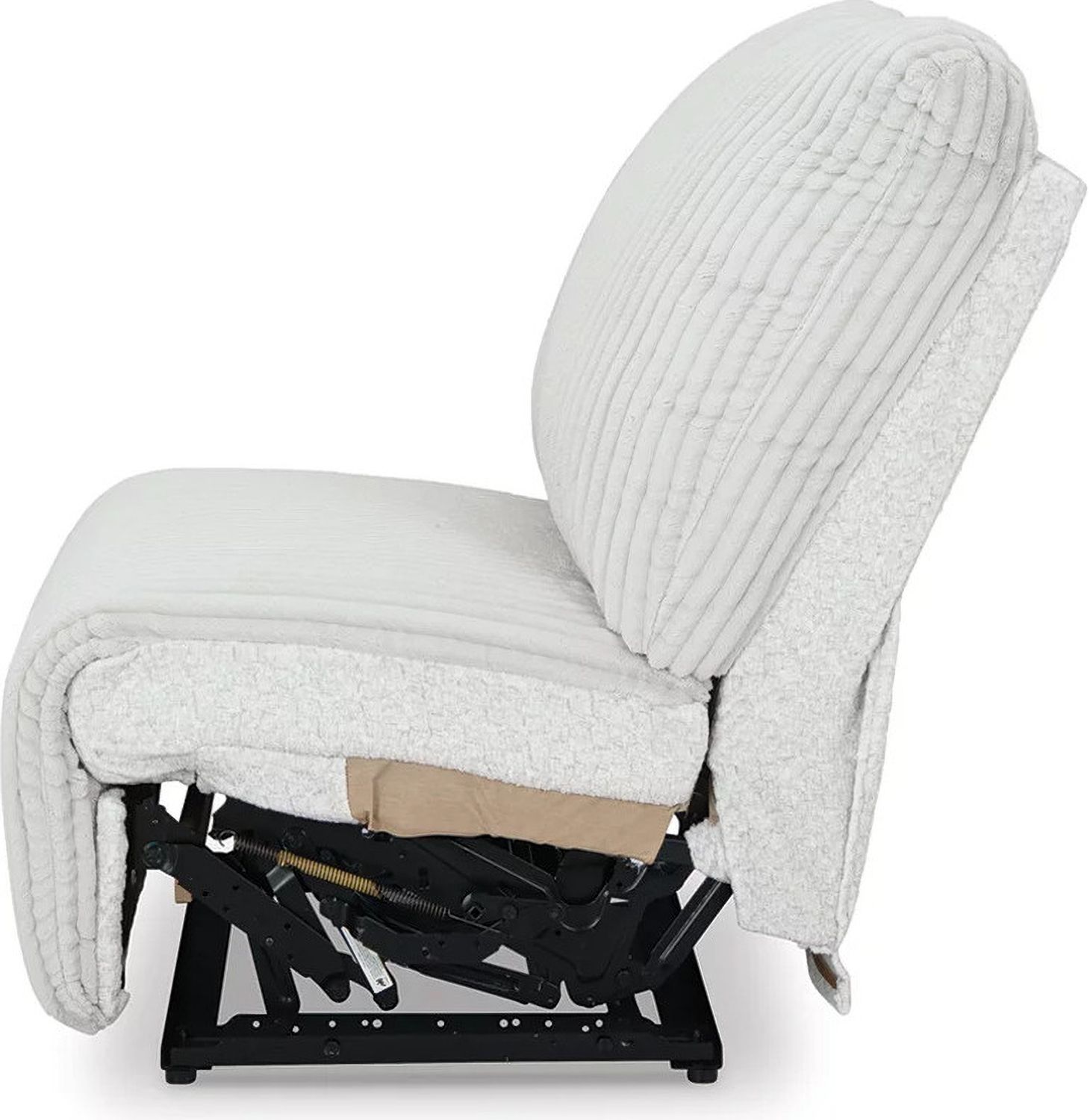 Top Tier Armless Recliner In Alloy 9270619