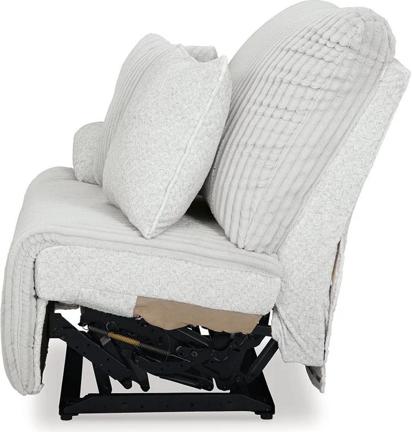 Top Tier 6-Piece RAF Reclining Sectional with Chaise In Alloy 92706S1