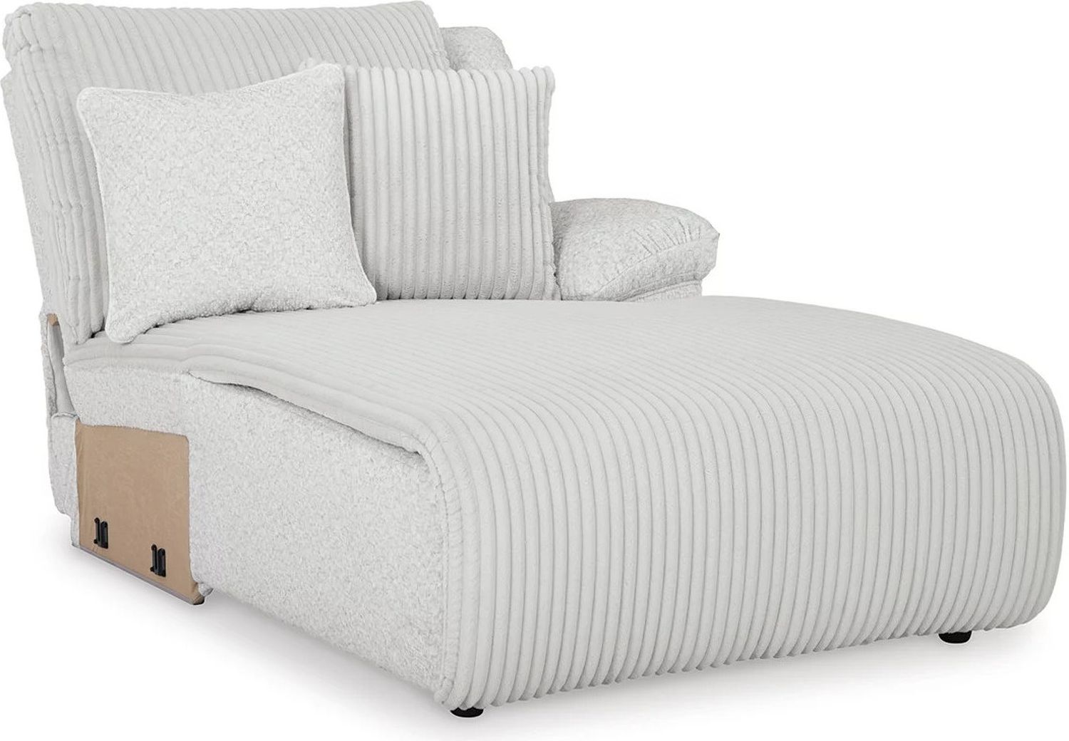 Top Tier 6-Piece RAF Reclining Sectional with Chaise In Alloy 92706S1