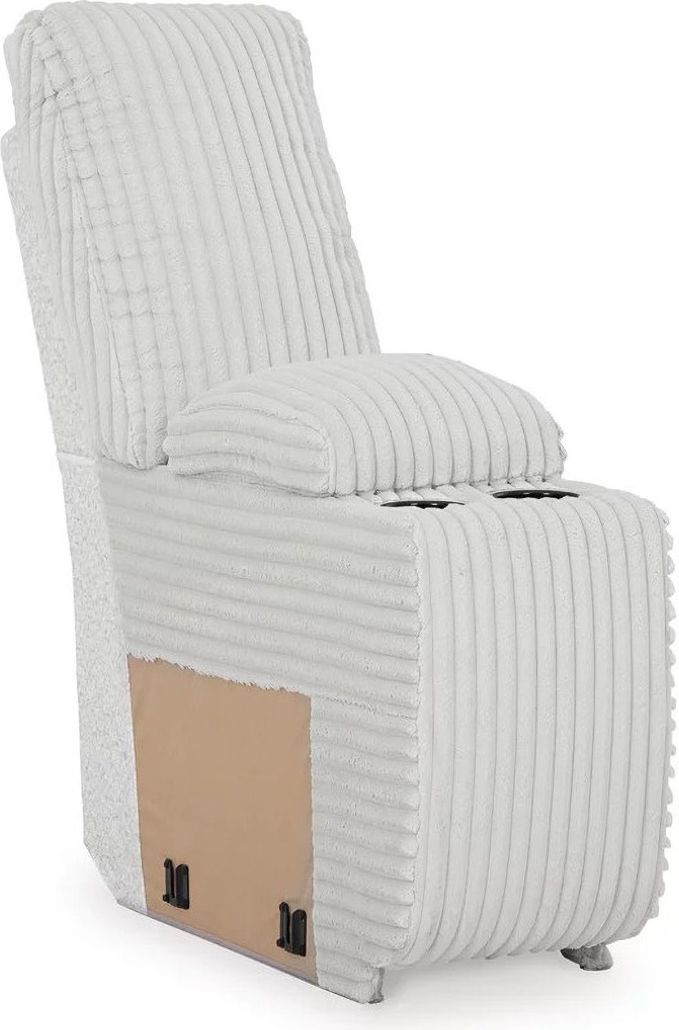 Top Tier 4-Piece Reclining Sectional with Chaise In Alloy 92706S12