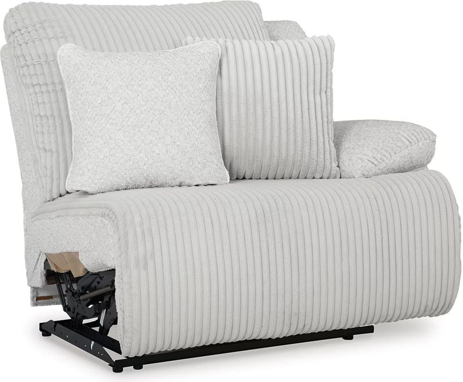 Top Tier 4-Piece Reclining Sectional with Chaise In Alloy 92706S12