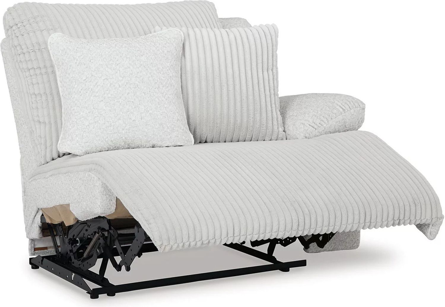 Top Tier 4-Piece Reclining Sectional with Chaise In Alloy 92706S12
