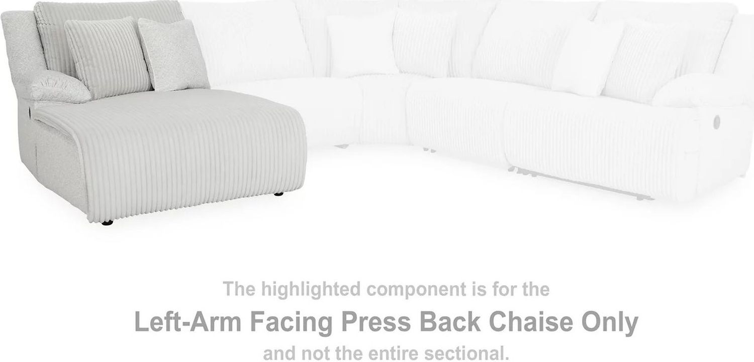 Top Tier 4-Piece Reclining Sectional with Chaise In Alloy 92706S12