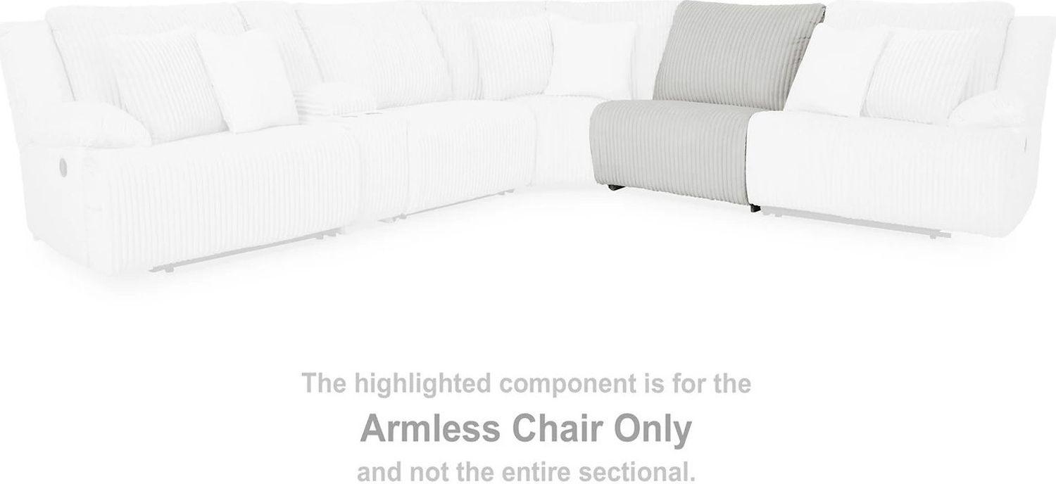 Top Tier 5-Piece Reclining Sectional In Alloy 92706S3