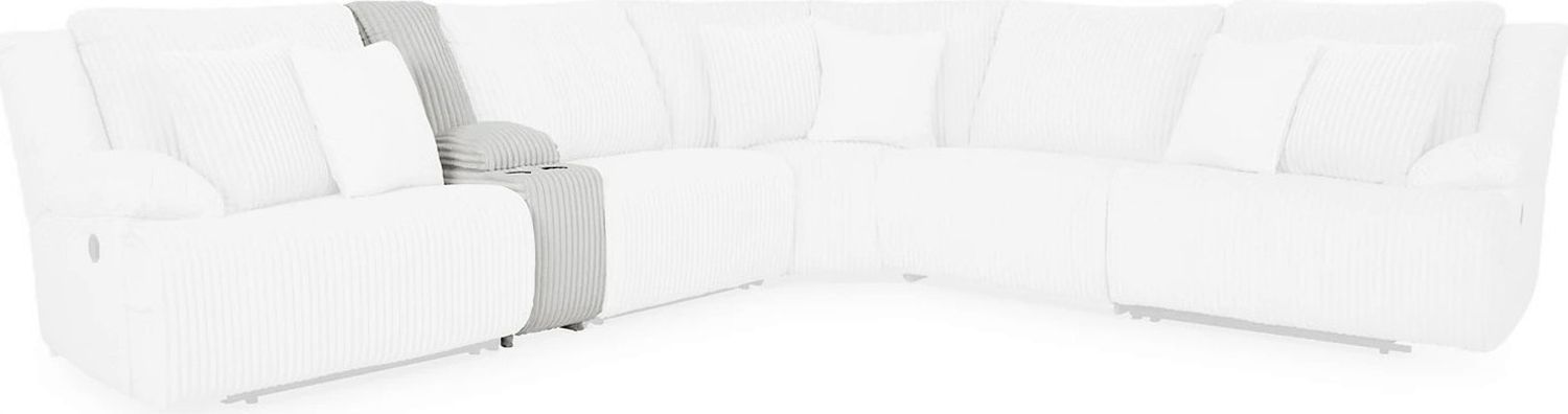 Top Tier 3-Piece LAF Reclining Sectional Sofa with Chaise In Alloy 92706S5