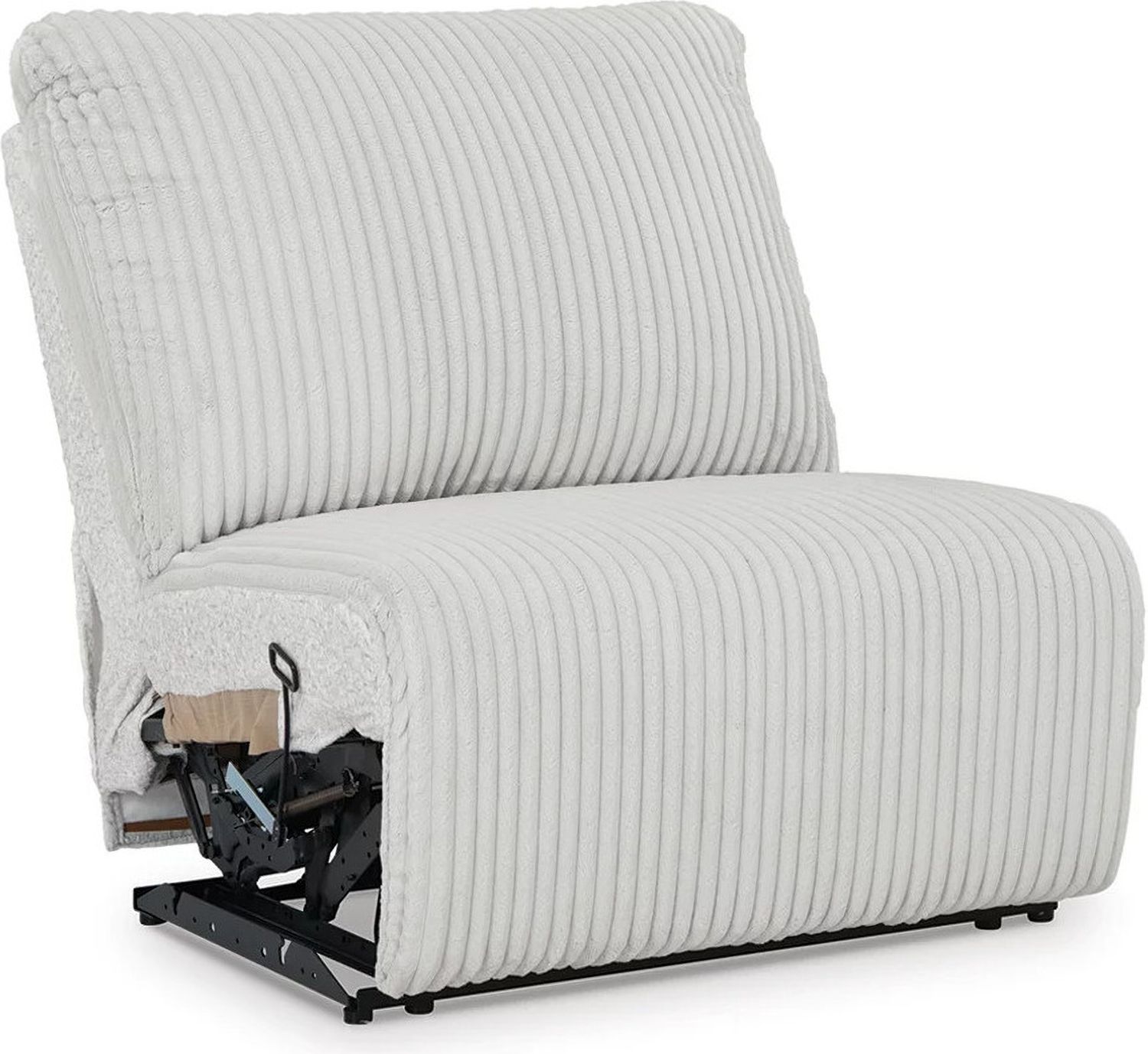 Top Tier 3-Piece LAF Reclining Sectional Sofa with Chaise In Alloy 92706S5