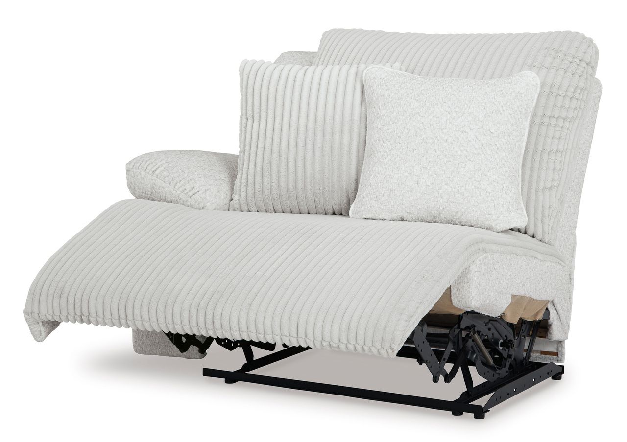 Top Tier 3-Piece Sectional Sofa Chaise In Alloy 92706S6