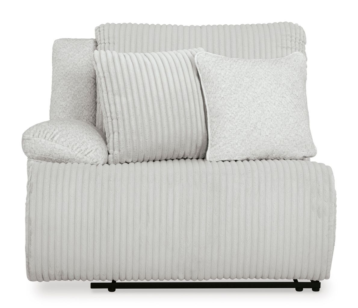 Top Tier 3-Piece Sectional Sofa Chaise In Alloy 92706S6