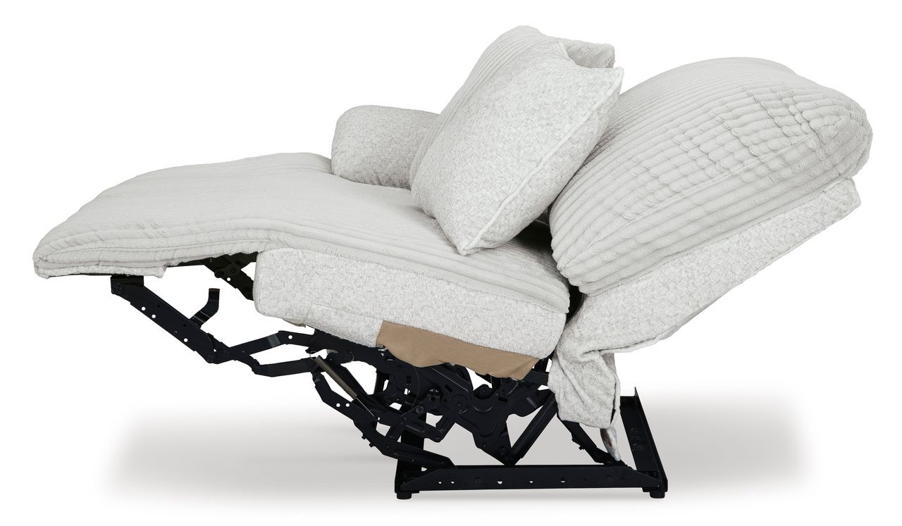 Top Tier 3-Piece Sectional Sofa Chaise In Alloy 92706S6