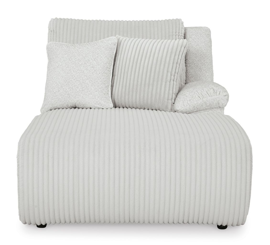 Top Tier 3-Piece Sectional Sofa Chaise In Alloy 92706S6