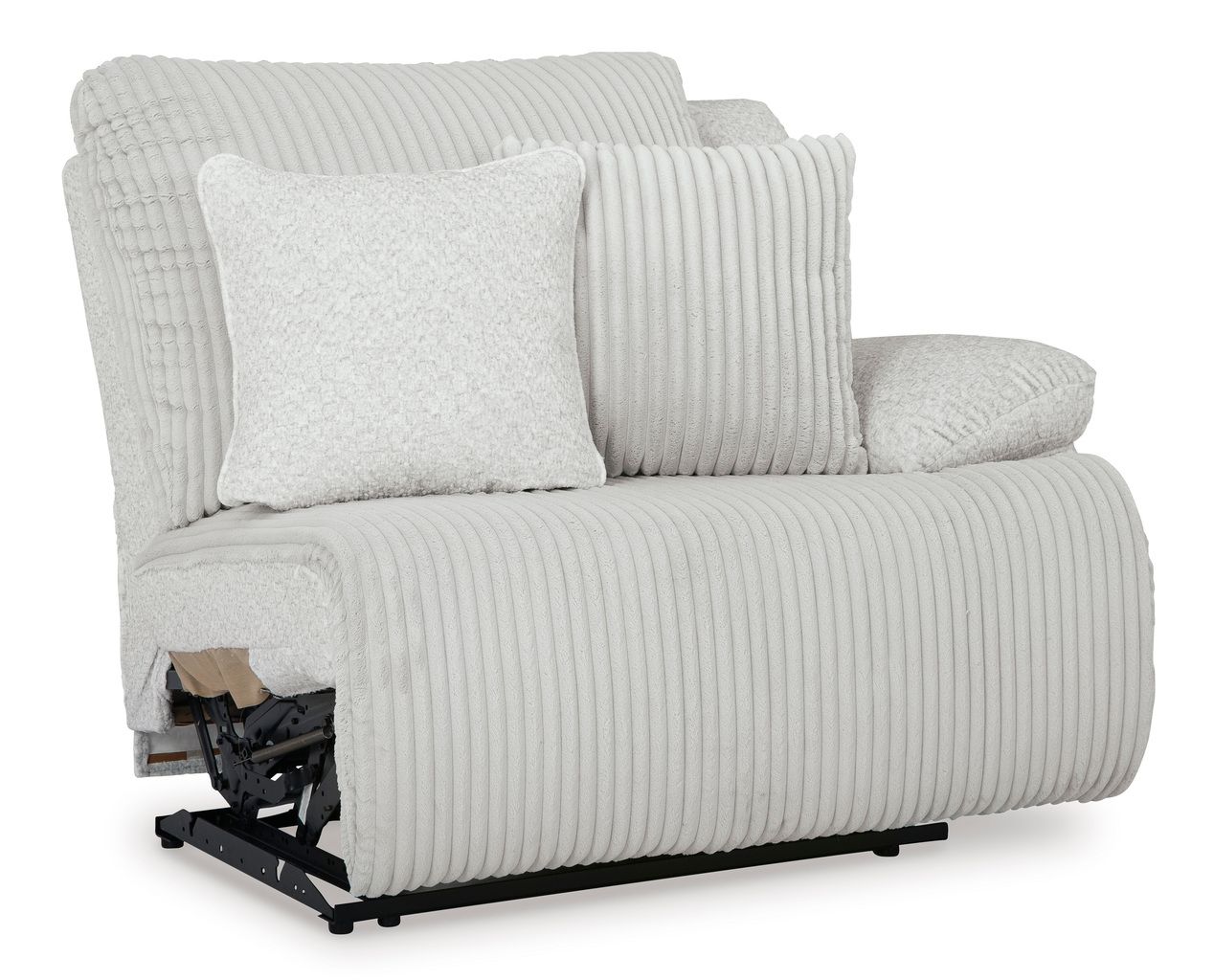 Top Tier 3-Piece Sectional Sofa Chaise In Alloy 92706S7