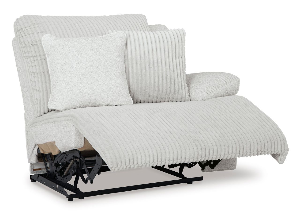 Top Tier 3-Piece Sectional Sofa Chaise In Alloy 92706S7