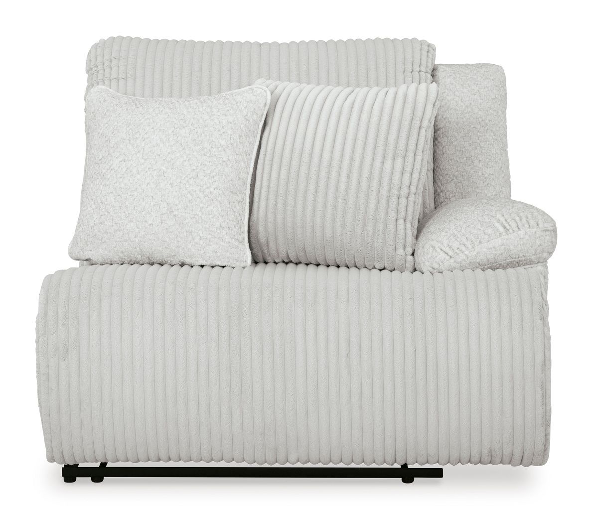 Top Tier 3-Piece Sectional Sofa Chaise In Alloy 92706S7