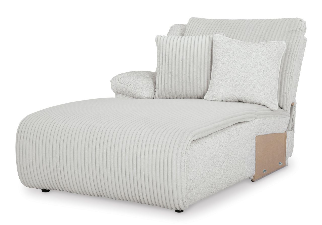 Top Tier 3-Piece Sectional Sofa Chaise In Alloy 92706S7