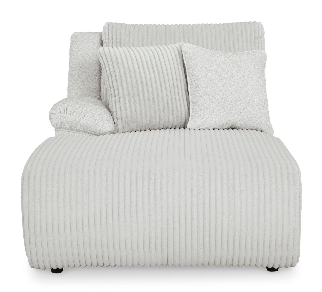 Top Tier 3-Piece Sectional Sofa Chaise In Alloy 92706S7