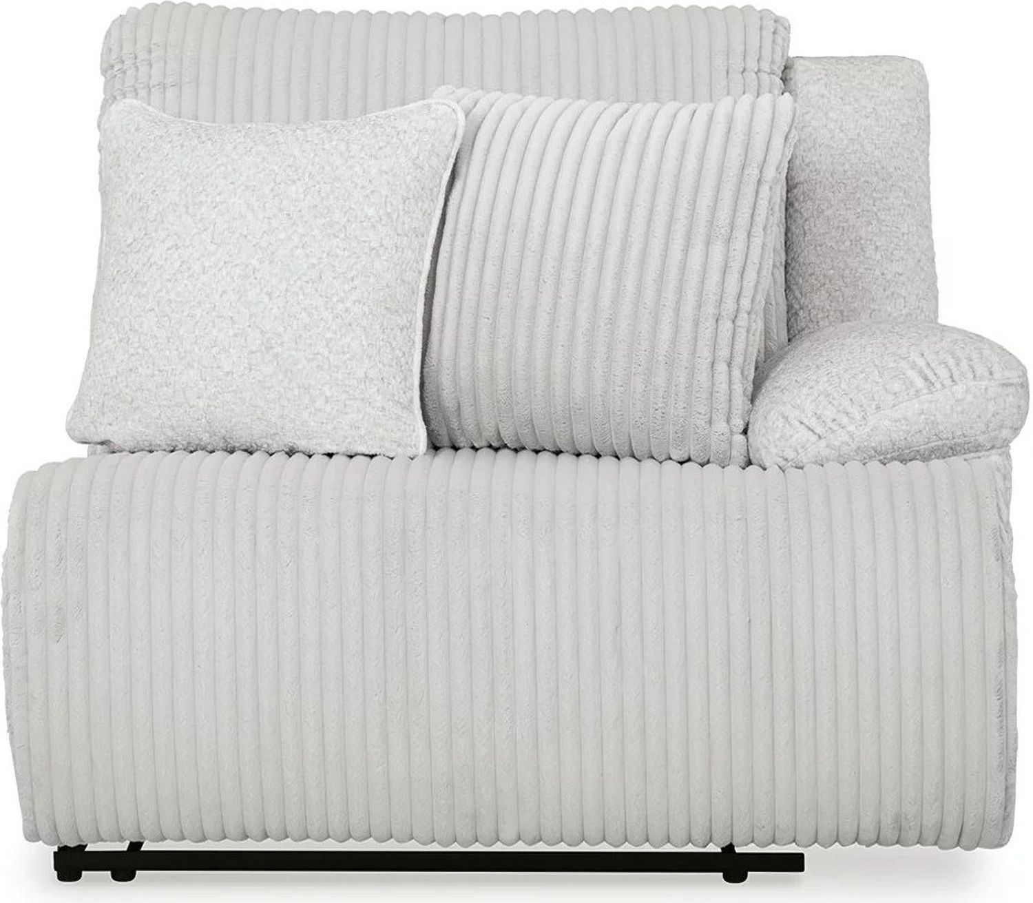 Top Tier 3-Piece Sectional Sofa Chaise In Alloy 92706S7